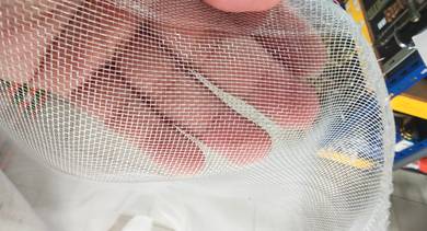 Mosquito netting (white) - 1m / jaring nyamuk
