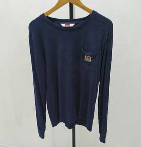 Ben Davis Heavy-Duty Long Sleeve Pocket T-shirt