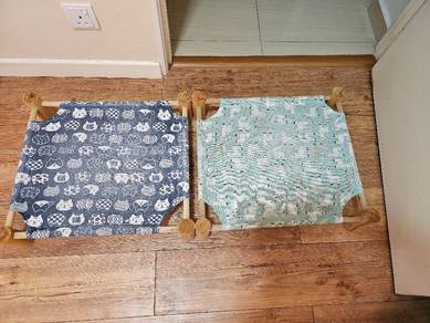 Used cat wooden hammock bed