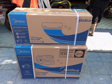Aircond Midea 1.0hp Non Harga Siap Pasang DP347