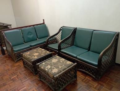 Used Sofa set rotan for sale Kajang