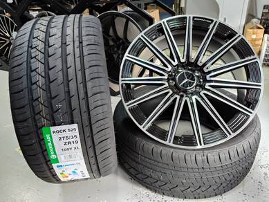 Mercedes W212 W213 W214 19" Rim Tayar Baru R149