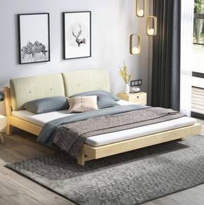 Bed Frame with mattress Katil Besi Single Steel 3