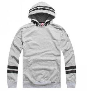 AB0119 RED HOODIE POCKET SWEATER PULLOVER SHiRT