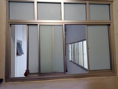 Tingkap Sliding Ruang Tamu - (Aluminium-Kace)