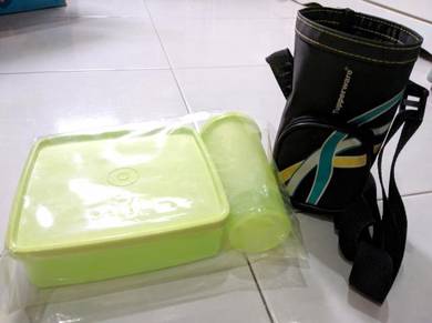 Tupperware water bottle lunch box tumbler holder