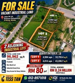 Industrial Land in Krubong, MLK