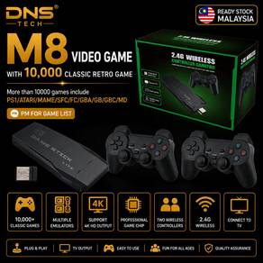 HD 4K Gamestick M8 Video Game Console 20000 Games
