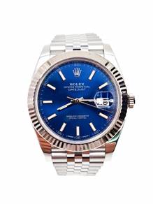 Rolex Datejust 41 Blue Index 126334