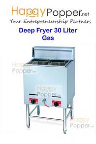 Dapur ayam goreng Deep Fryer 30 Liter L Gas