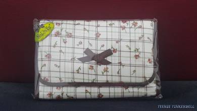 NaRaYa Brown Cosmetic Bag