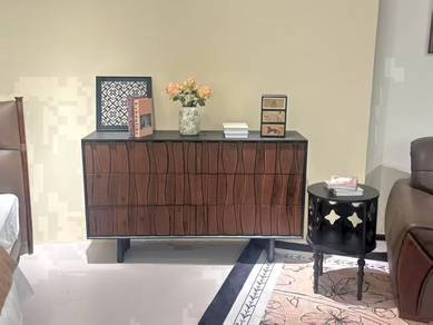 Nordic Halo Solid Wood Chest Of Drawer