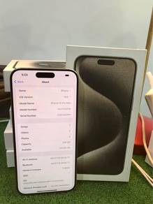 iPhone15 Pro Max (256GB/FuII box)