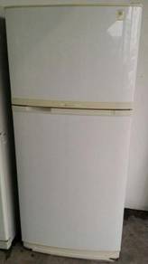 2 Pintu Ice Refrigerator Fridge Peti Sejuk