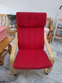 Two ikea poang chairs