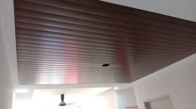 INSTALL CEILING STRIP l pasang siling aluminium