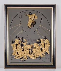 Ascension of Christ Etched Mirror