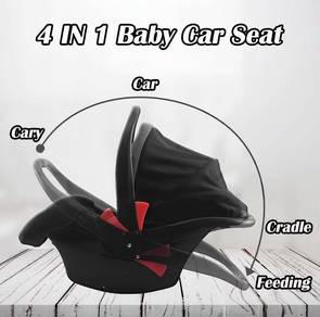 baby carrier & car seat 4 in 1
