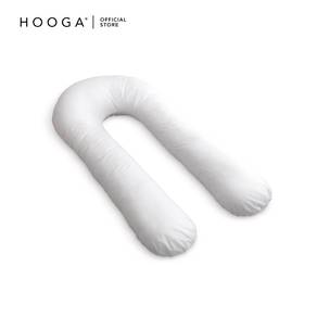 HOOGA Claire Faux U-Shape Body Pillow