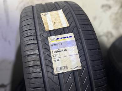 Tayar Baru 225 40 18 Michelin Primacy 5 2025