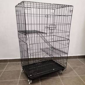 New 2 layer Cat Cage, sangkar kucing 2 tingkat