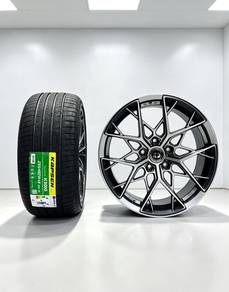 BMW E90 F30 F32 X1 E84 18" Rim + Tayar Baru R533