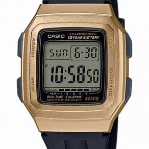 Watch - Casio Digital F201WAM-5-ORIGINAL