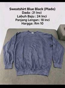 Sweatshirt Blue Black (Plado)
