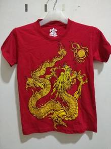 T shirt naga emas for kids