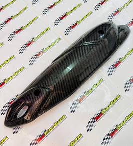 Ready Stock NZ Carbon Exhaust Cover Yamaha NVX V2