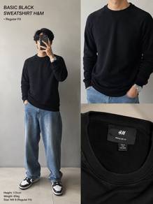 Black SWEATSHIRT H&M