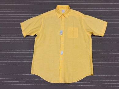 Brooks Brothers Linen button up 2XL 4106