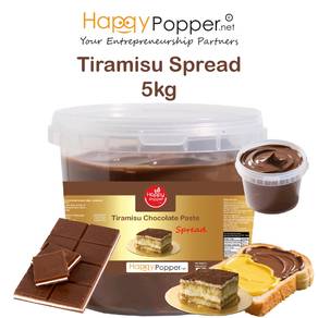 Tiramisu Chocolate Spread 5kg (4 DRUM/CTN)