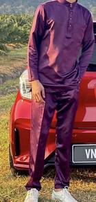 baju melayu warna purple