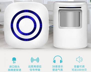 Wireless Motion Sensor Security Door bell