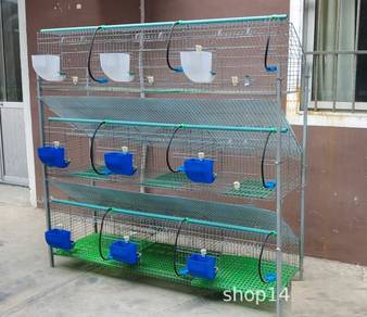 Cage Rabbit Breeding Sangkar Hamsters Nest Arnab