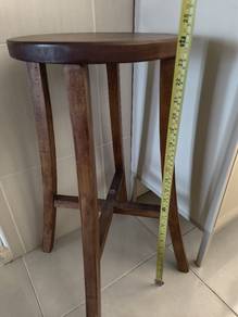 solid wood stool