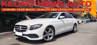 2017 Mercedes Benz E200 200 AVANTGARDE (CKD)