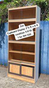 Cupboard Display 3 ft x 8 ft / Almari Kaca Besar