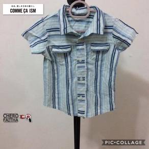 Baju Budak Comme Ca Ism baby infant kid button up