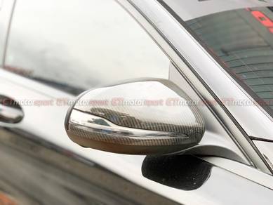 Mercedes W205 Side Mirror Replacement Cover Carbon