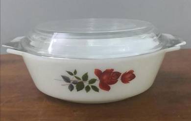 Mangkuk pyrex june rose bowl 8 inches