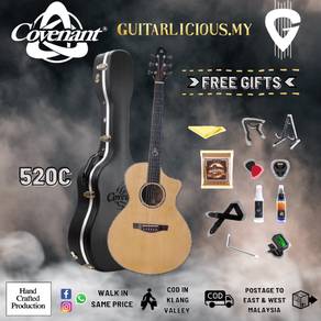 Covenant Guitar 520C FullSolid 41" Acoustic Guitar