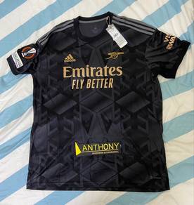 adidas arsenal saliba Europe league away jersey xl