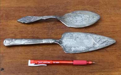 Queen Anne silver plated tableware