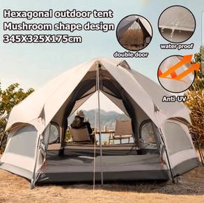 Mushroom Tent BESAR CANTik Baru Dalam Kotak