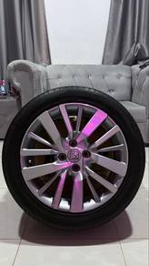 Secondhand Rim 16 Honda City GN2 sekali tayar