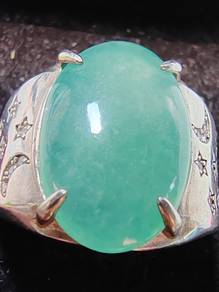 Translucent Icy Ice Light Green Burma Jadeite Jade