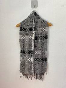 Rare Japanese Avant Garde Woven Textile Scarf