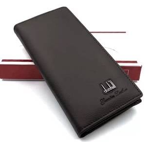 Dunhill Genuine Cowhide Leather Men's Long Wallet